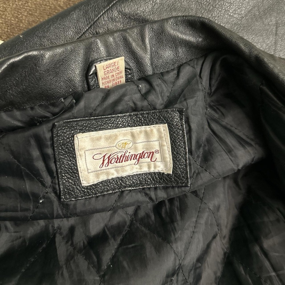 Vintage leather jacket - Picture 5 of 5